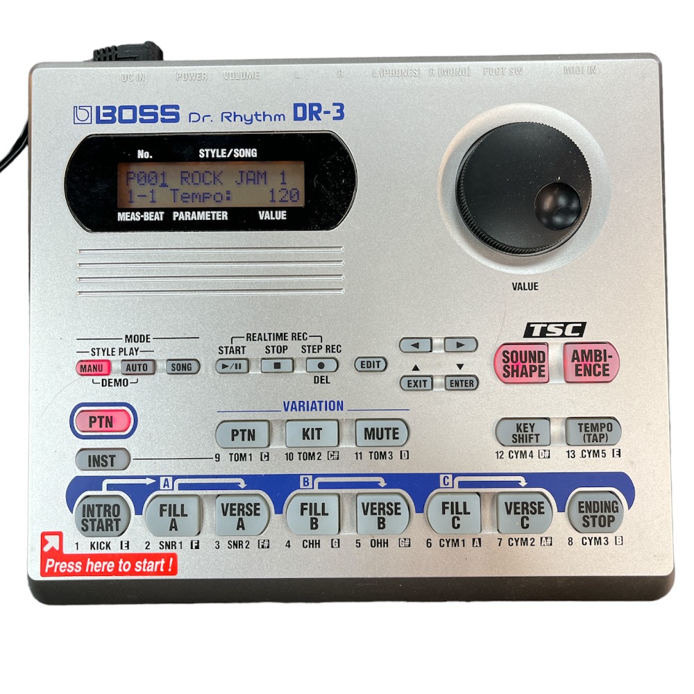 Boss DR3 drum machine Own4Less